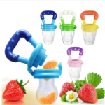 Picture of Silicone Baby Food Dispensing Spoon & Feeder, Travel Baby Training Bottle with Spoon Soft Head Baby Feeding Tools - kids